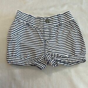 Gymboree Striped Shorts in Navy and White